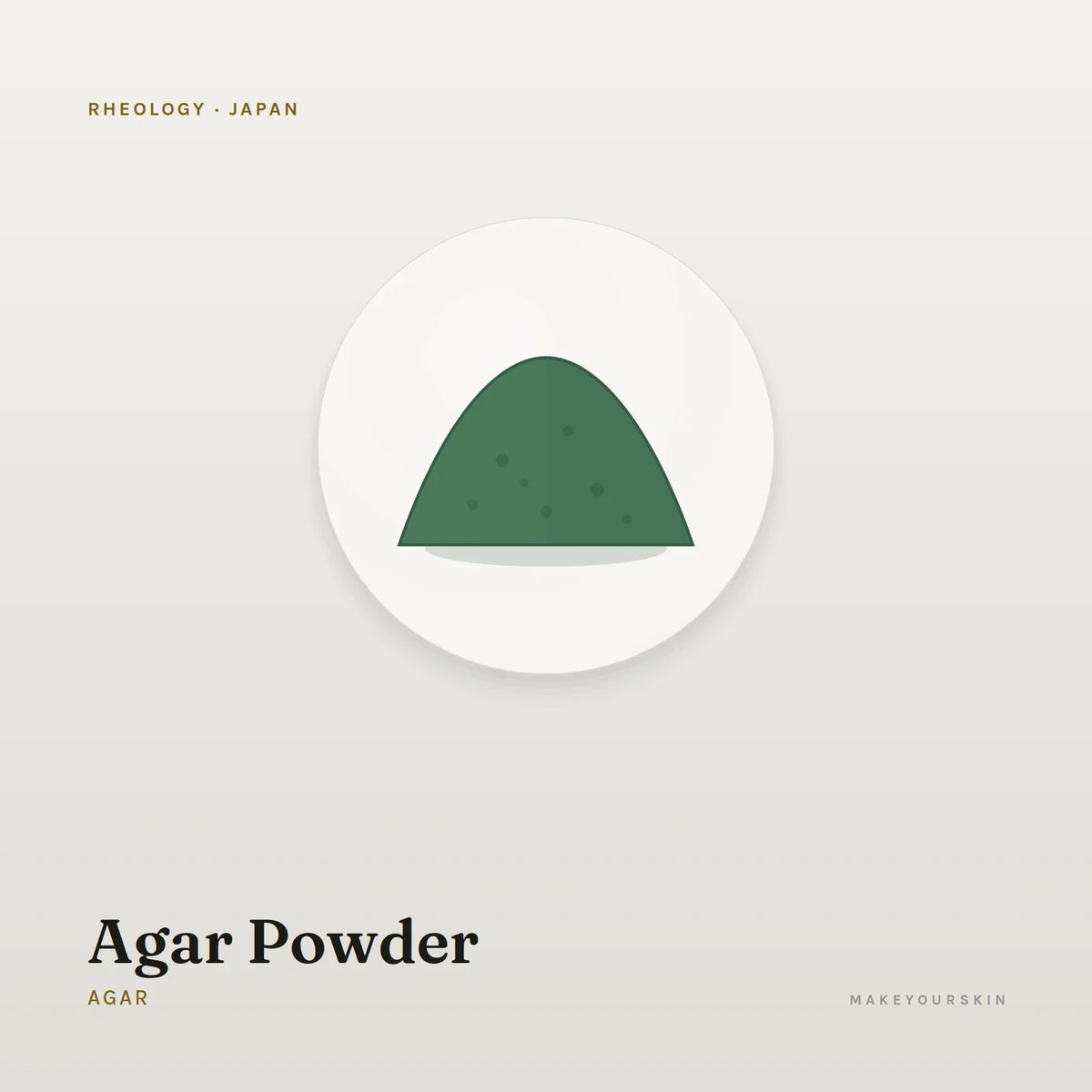 Agar Powder (Agar) — powder, Japan · J-Beauty — MakeYourSkin