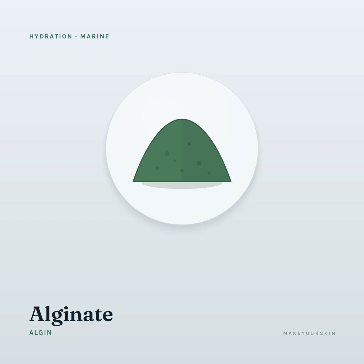 Alginate (Algin) — powder, Marine · Algae — MakeYourSkin