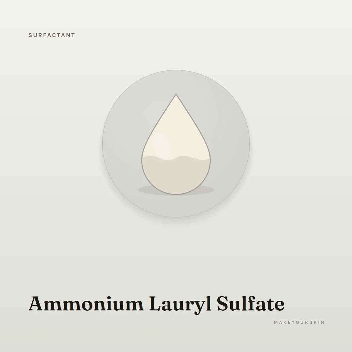 Ammonium Lauryl Sulfate — liquid, Global — MakeYourSkin