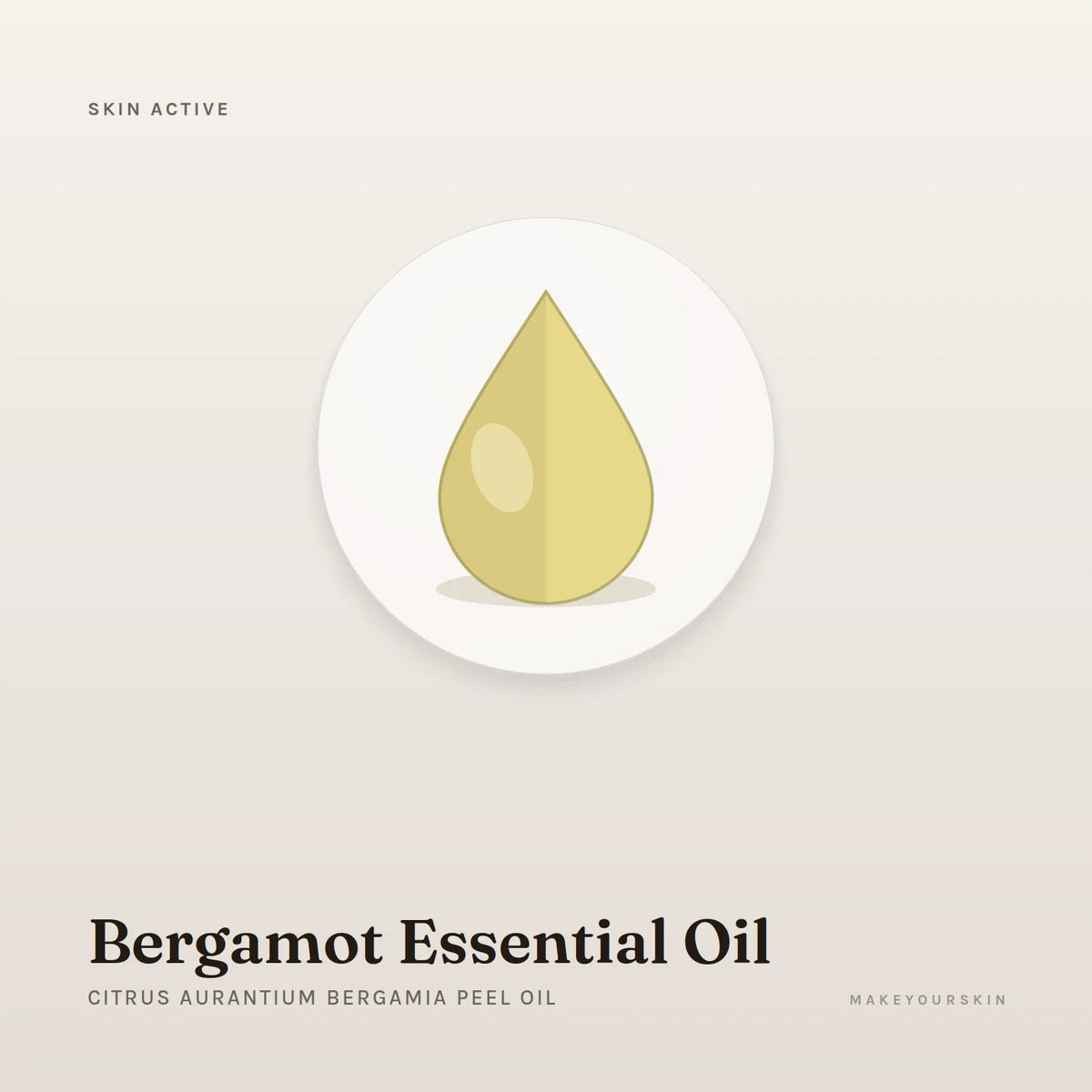 Bergamot Essential Oil (Citrus Aurantium Bergamia Peel Oil) — oil, Global — MakeYourSkin
