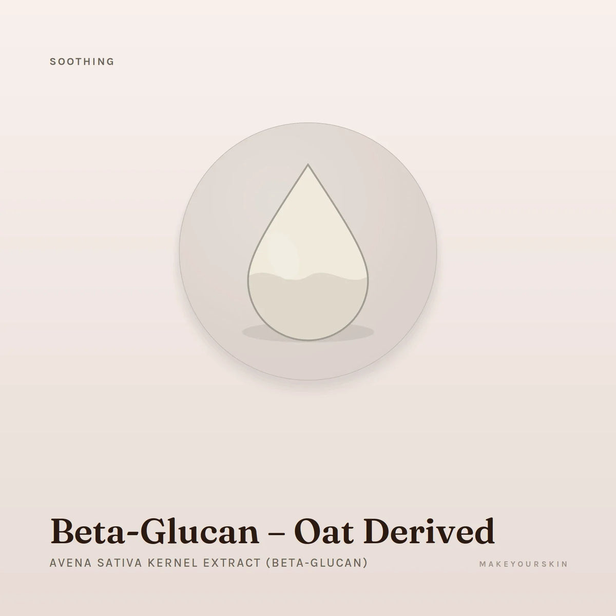 Beta-Glucan – Oat Derived (Avena Sativa Kernel Extract (Beta-Glucan)) — liquid, Global — MakeYourSkin