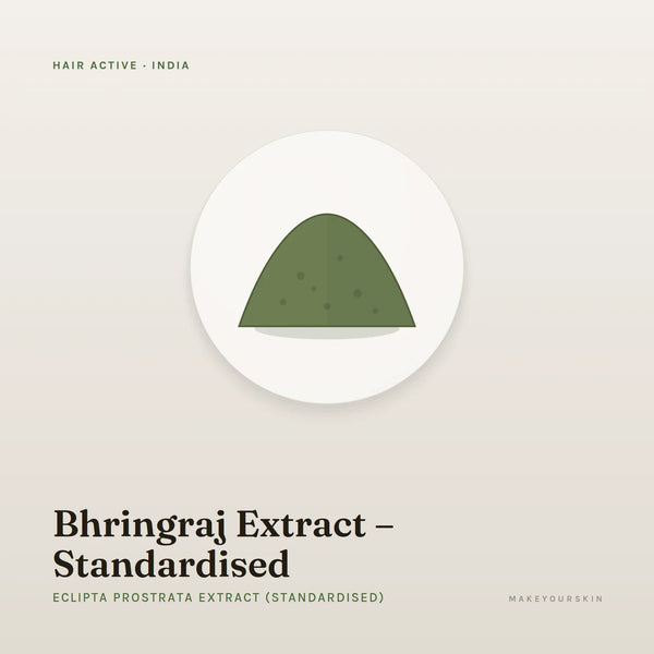 Bhringraj Extract – Standardised (Eclipta Prostrata Extract (Standardised)) — powder, India · Ayurveda — MakeYourSkin