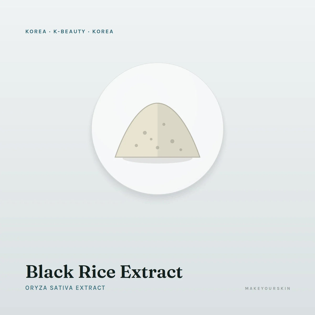 Black Rice Extract (Oryza Sativa Extract) — powder, Korea · K-Beauty — MakeYourSkin