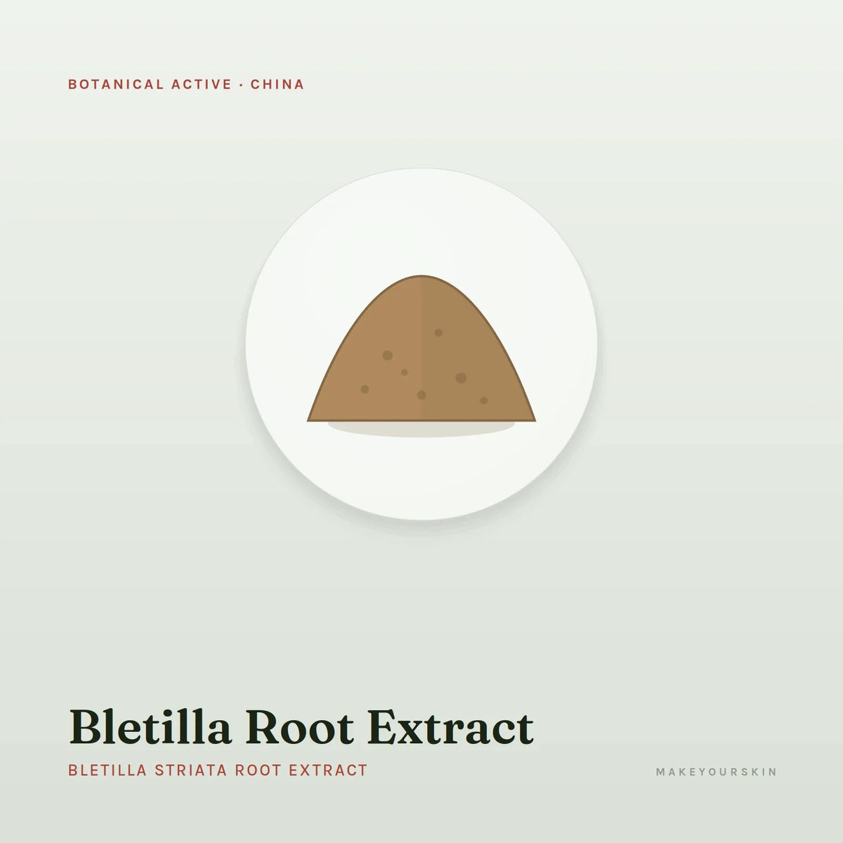 Bletilla Root Extract (Bletilla Striata Root Extract) — powder, China · TCM — MakeYourSkin