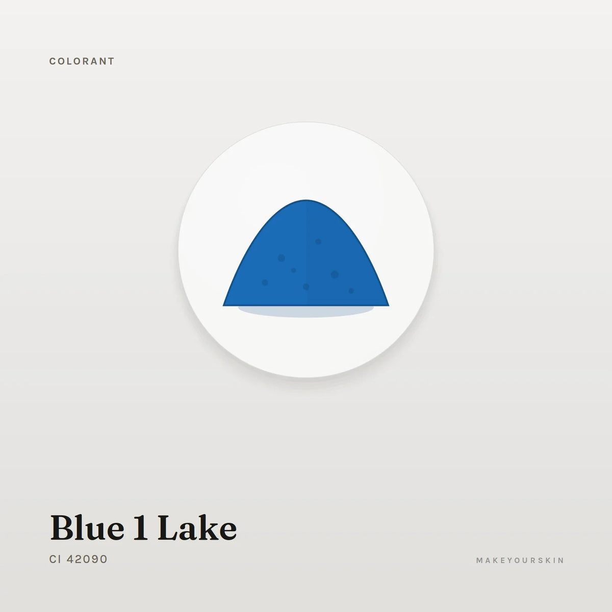 Blue 1 Lake (CI 42090) — powder, Global — MakeYourSkin