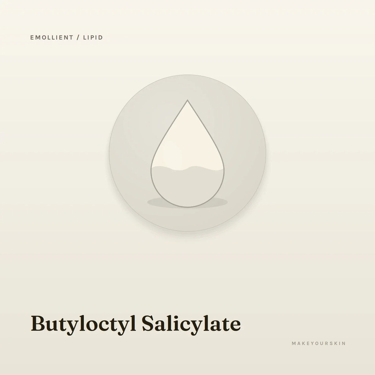 Butyloctyl Salicylate — liquid, Global — MakeYourSkin
