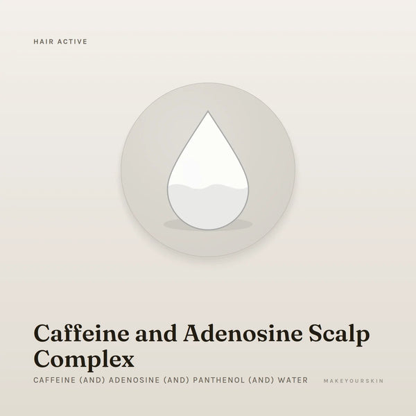 Caffeine and Adenosine Scalp Complex (Caffeine (and) Adenosine (and) Panthenol (and) Water) — liquid, Global — MakeYourSkin