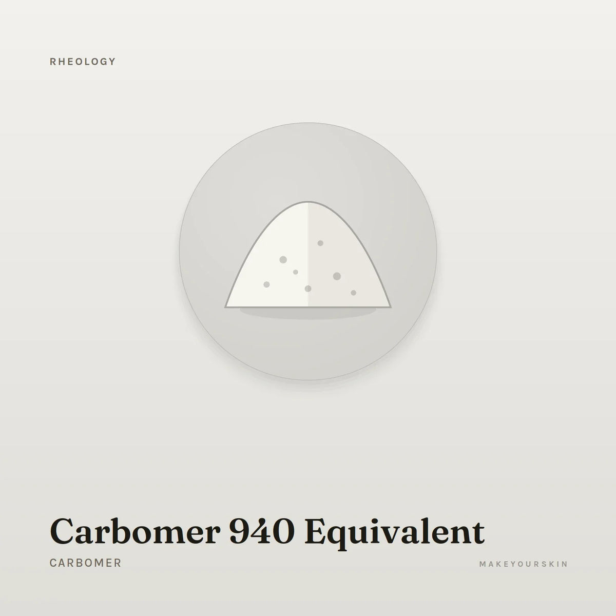 Carbomer 940 Equivalent (Carbomer) — powder, Global — MakeYourSkin