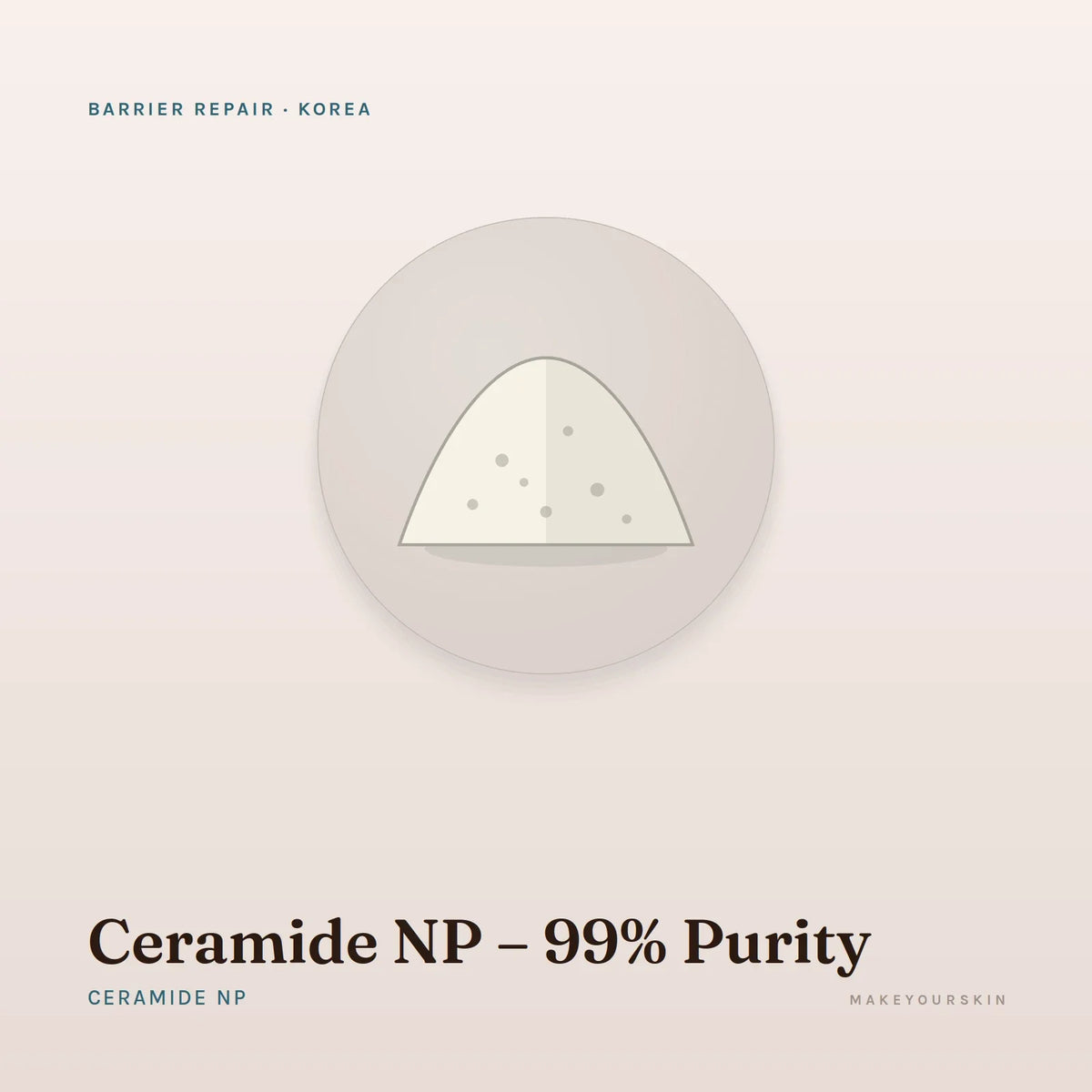 Ceramide NP – 99% Purity (Ceramide NP) — powder, Korea · K-Beauty — MakeYourSkin