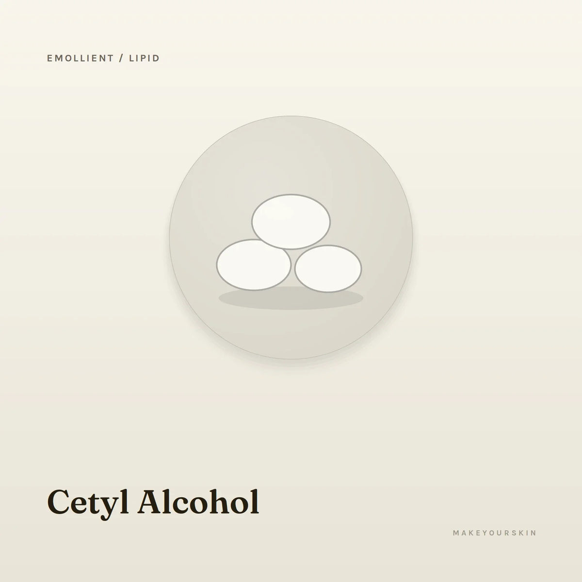 Cetyl Alcohol — wax / solid, Global — MakeYourSkin