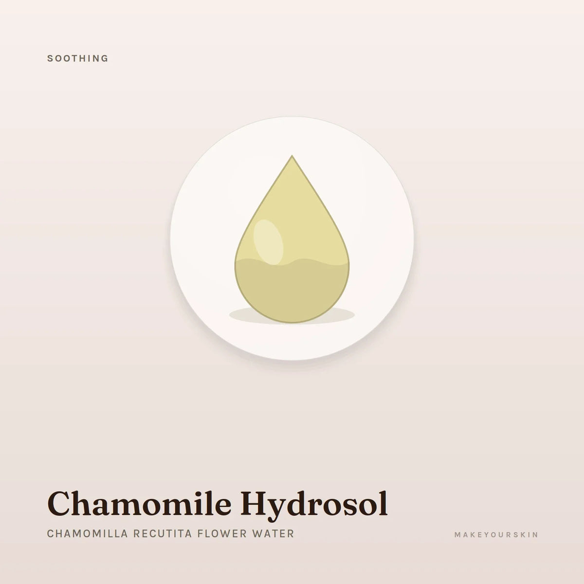 Chamomile Hydrosol (Chamomilla Recutita Flower Water) — liquid, Global — MakeYourSkin