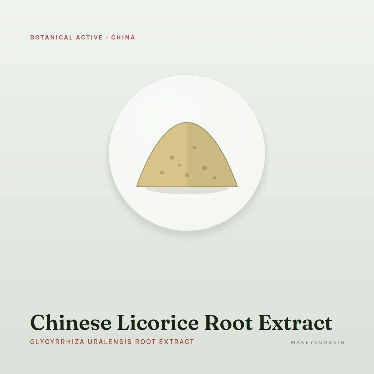 Chinese Licorice Root Extract (Glycyrrhiza Uralensis Root Extract) — powder, China · TCM — MakeYourSkin
