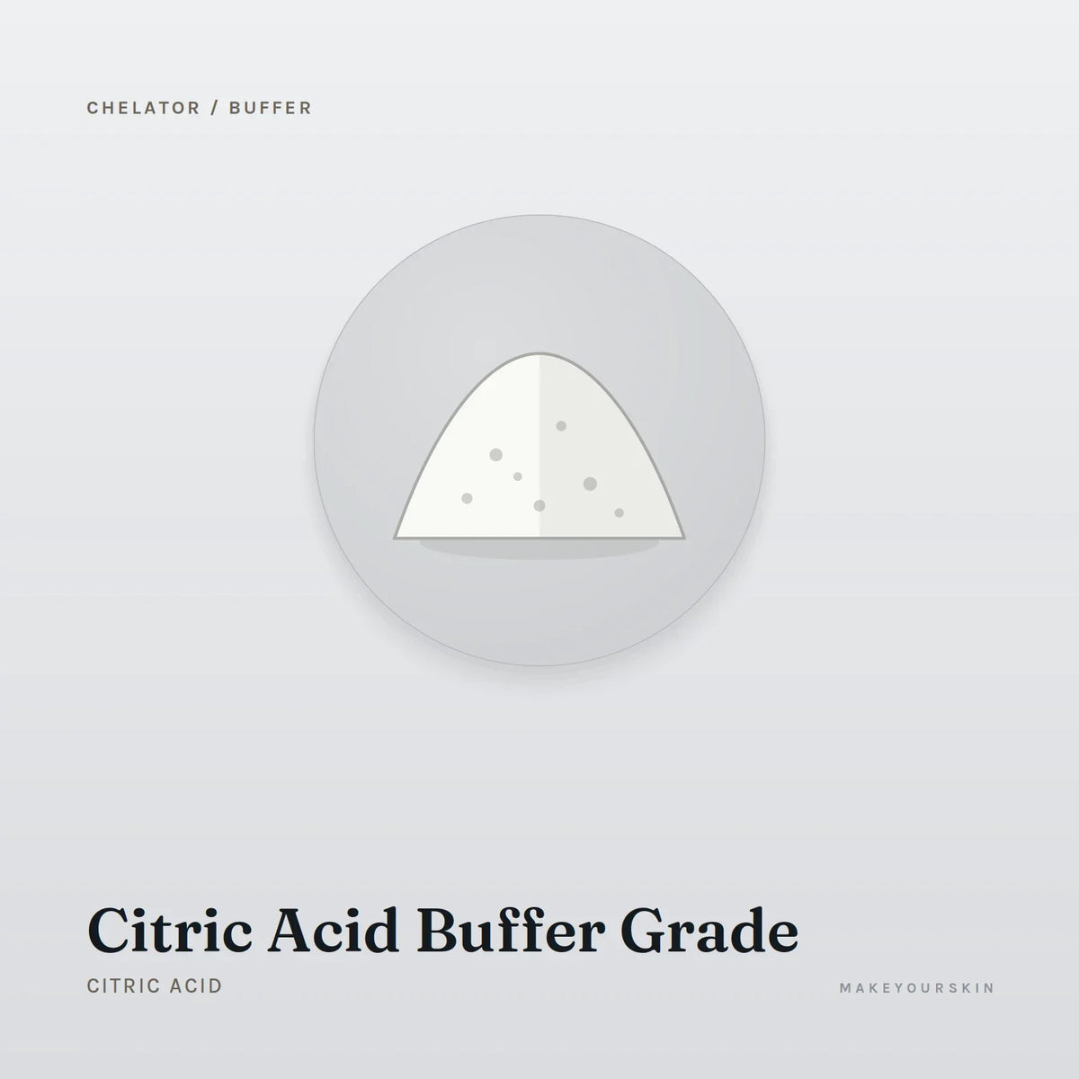 Citric Acid Buffer Grade (Citric Acid) — powder, Global — MakeYourSkin