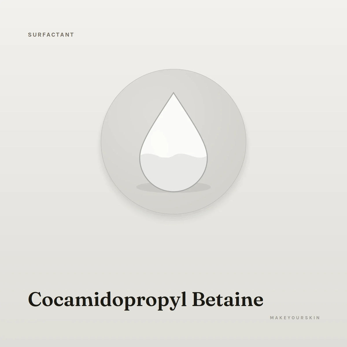 Cocamidopropyl Betaine — liquid, Global — MakeYourSkin