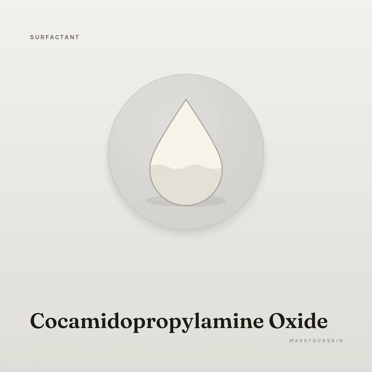 Cocamidopropylamine Oxide — liquid, Global — MakeYourSkin