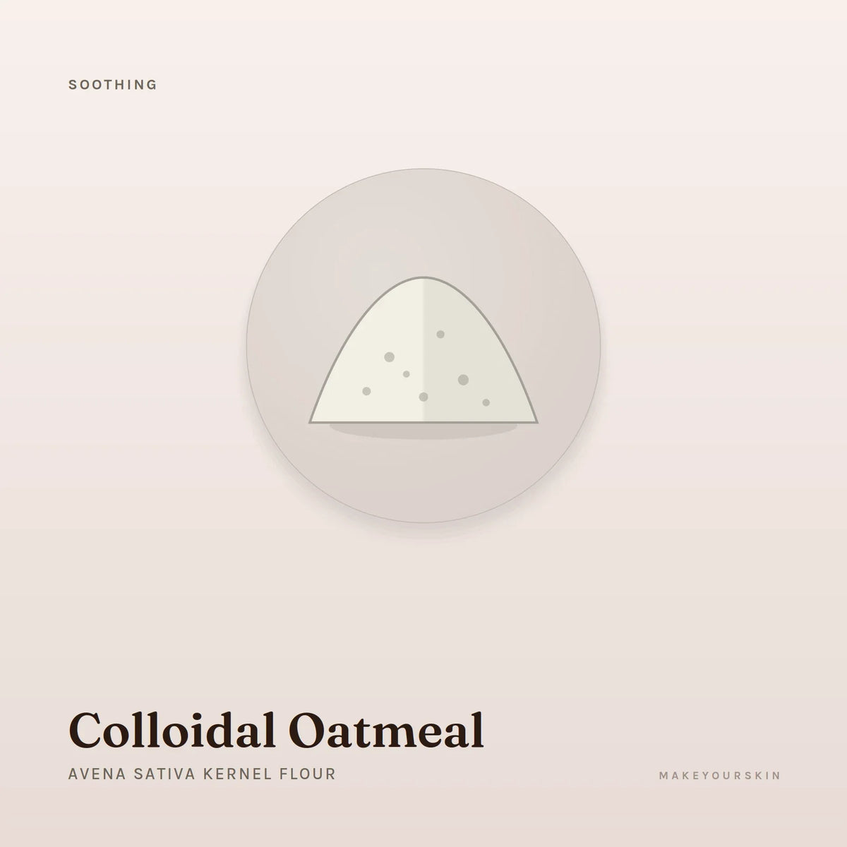 Colloidal Oatmeal (Avena Sativa Kernel Flour) — powder, Global — MakeYourSkin