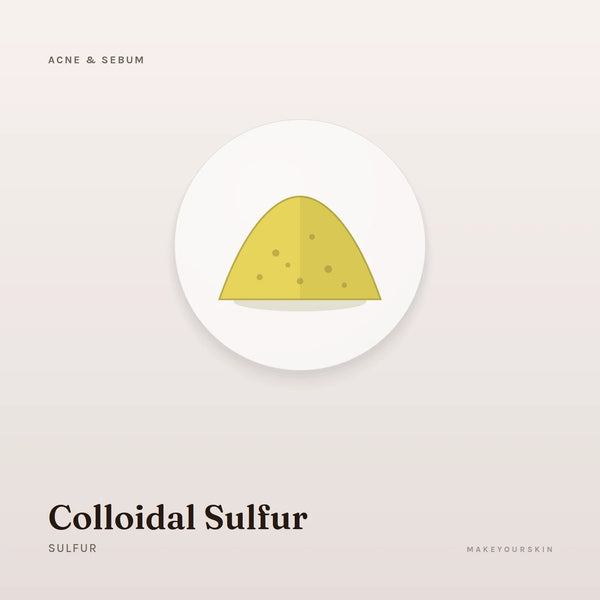 Colloidal Sulfur (Sulfur) — powder, Global — MakeYourSkin