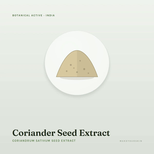 Coriander Seed Extract (Coriandrum Sativum Seed Extract) — powder, India · Ayurveda — MakeYourSkin