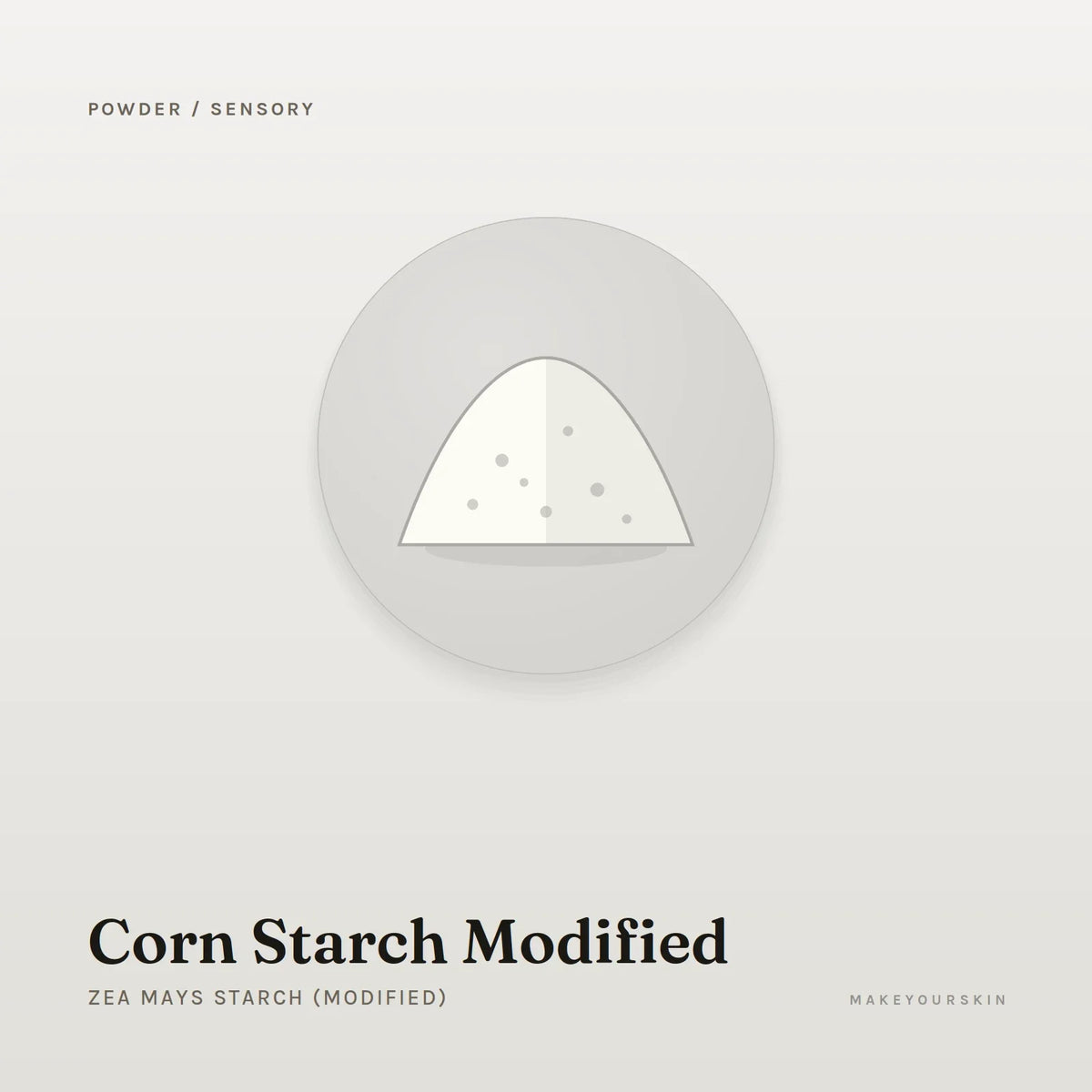 Corn Starch Modified (Zea Mays Starch (Modified)) — powder, Global — MakeYourSkin
