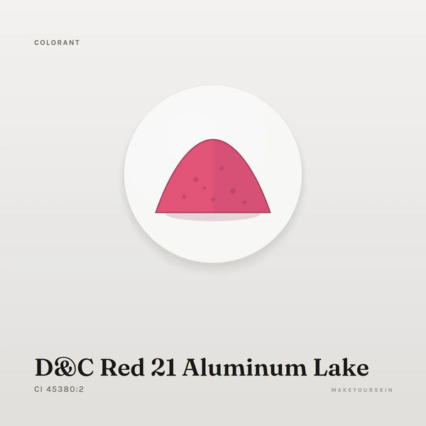 D&C Red 21 Aluminum Lake (CI 45380:2) — powder, Global — MakeYourSkin