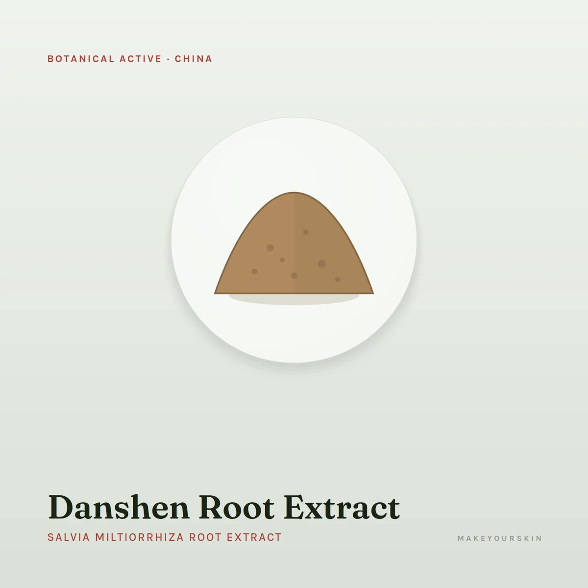 Danshen Root Extract (Salvia Miltiorrhiza Root Extract) — powder, China · TCM — MakeYourSkin