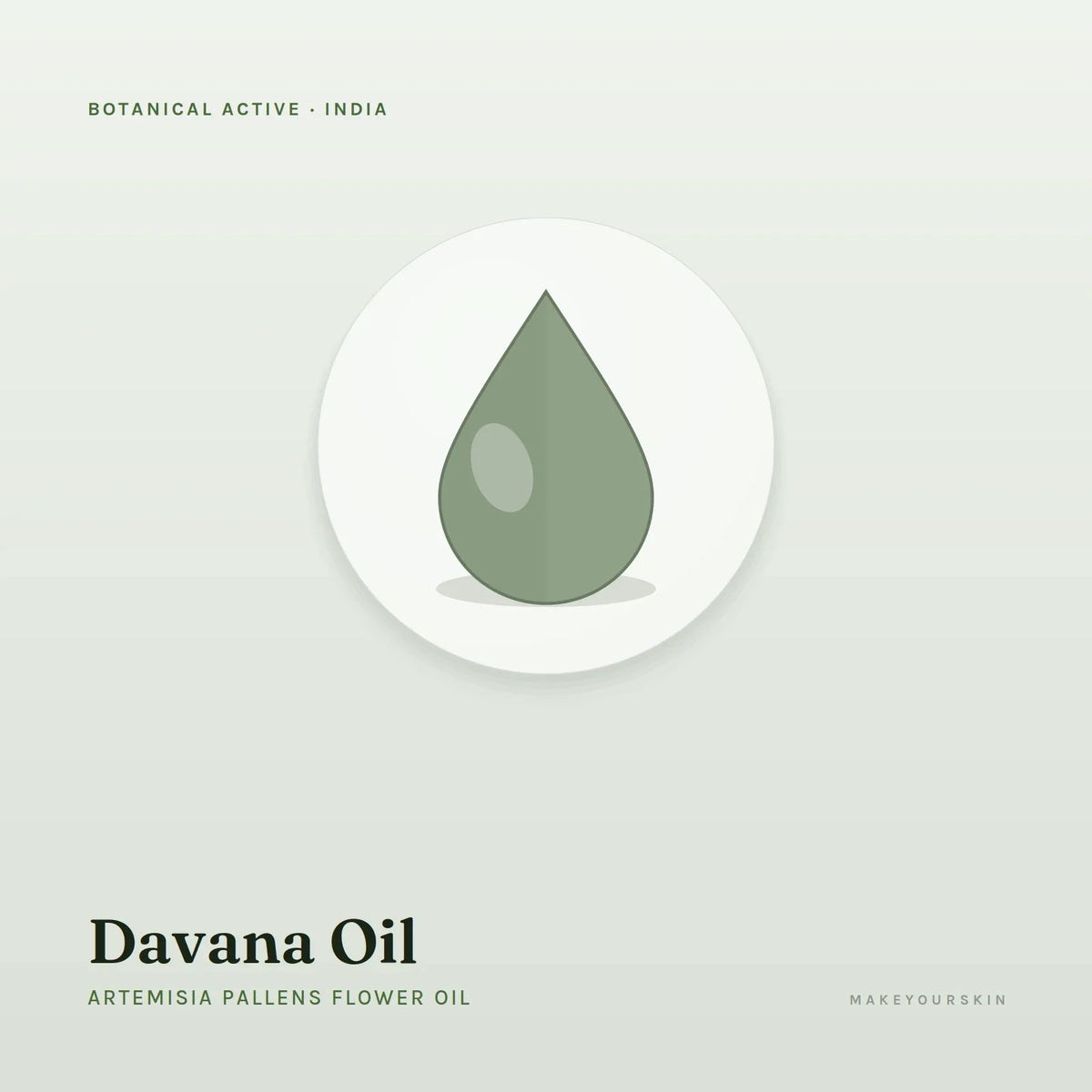 Davana Oil (Artemisia Pallens Flower Oil) — oil, India · Ayurveda — MakeYourSkin