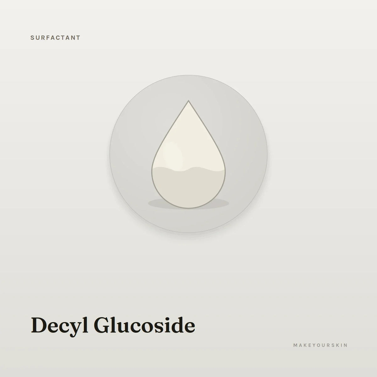 Decyl Glucoside — liquid, Global — MakeYourSkin