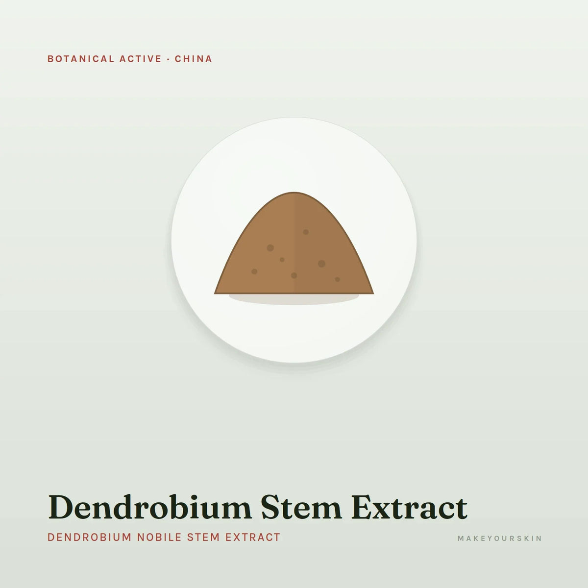 Dendrobium Stem Extract (Dendrobium Nobile Stem Extract) — powder, China · TCM — MakeYourSkin