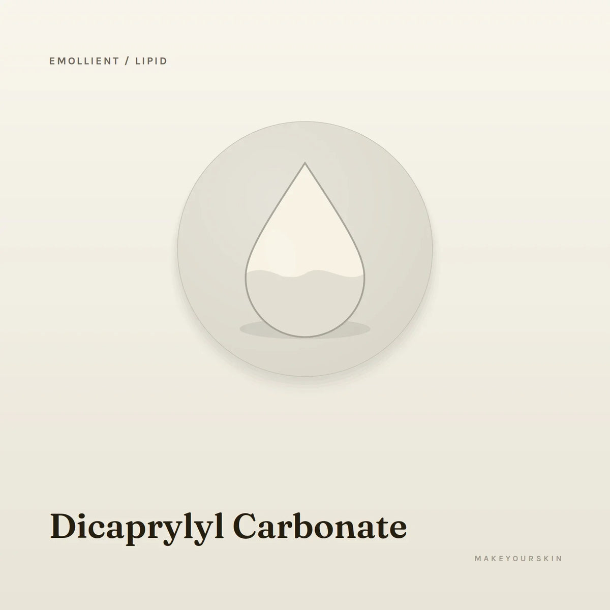 Dicaprylyl Carbonate — liquid, Global — MakeYourSkin