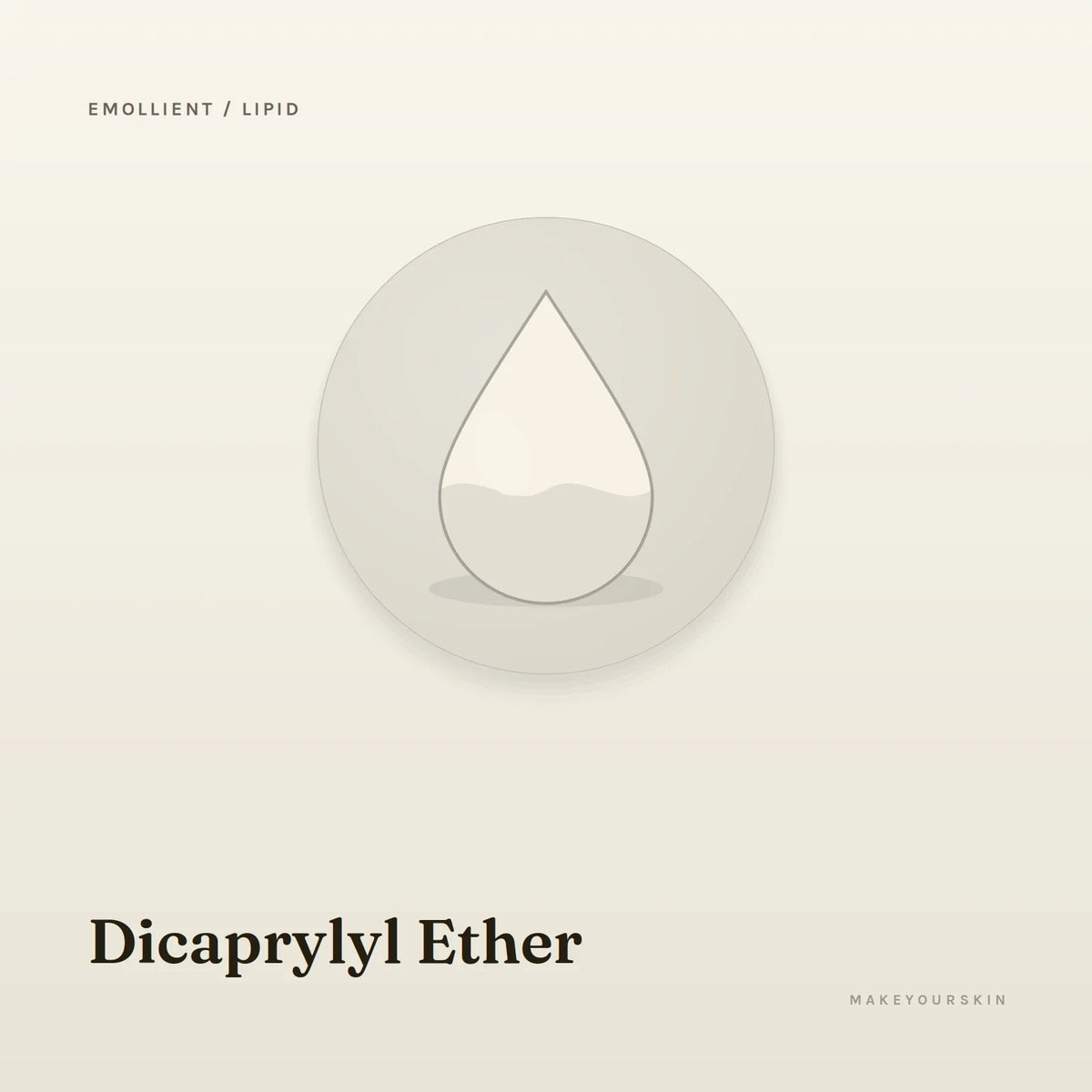 Dicaprylyl Ether — liquid, Global — MakeYourSkin