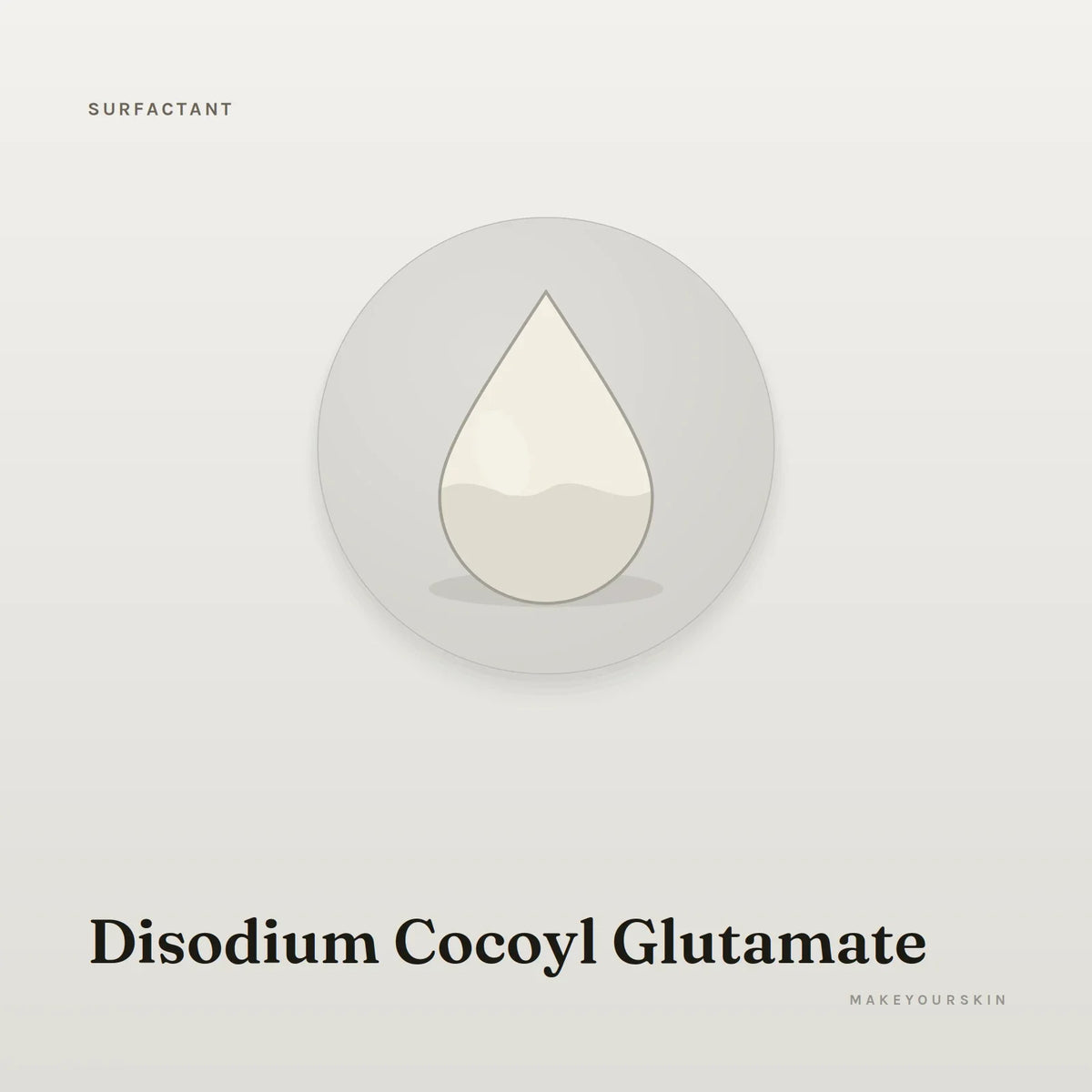 Disodium Cocoyl Glutamate — liquid, Global — MakeYourSkin