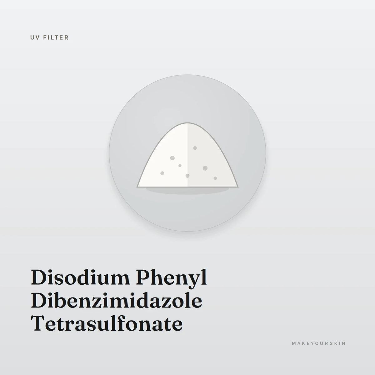 Disodium Phenyl Dibenzimidazole Tetrasulfonate — powder, Global — MakeYourSkin