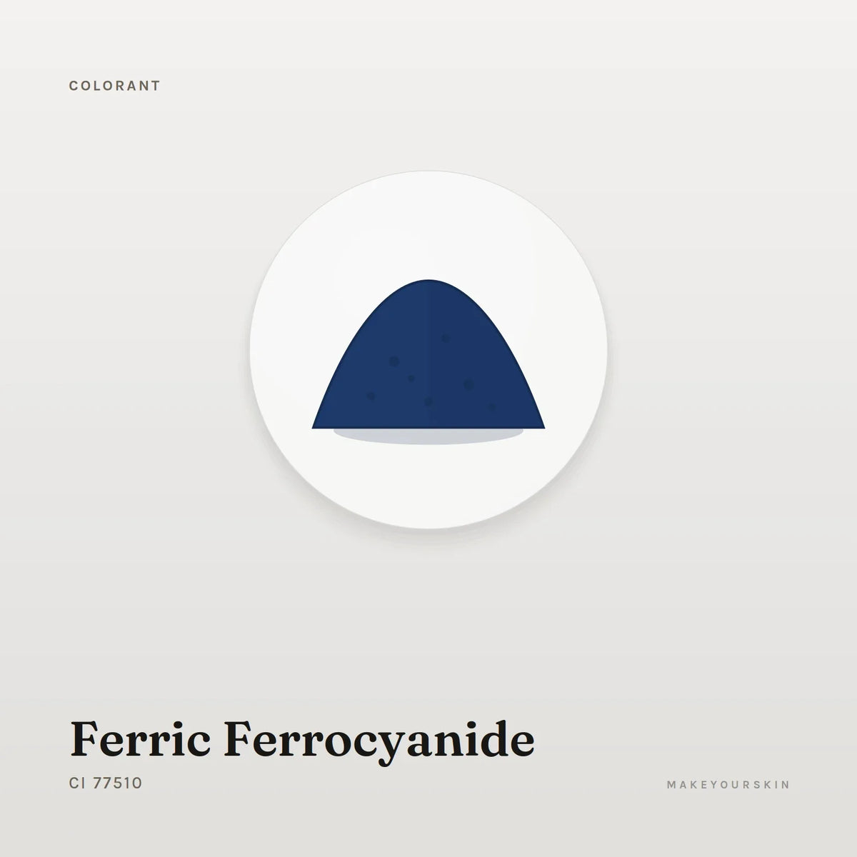 Ferric Ferrocyanide (CI 77510) — powder, Global — MakeYourSkin