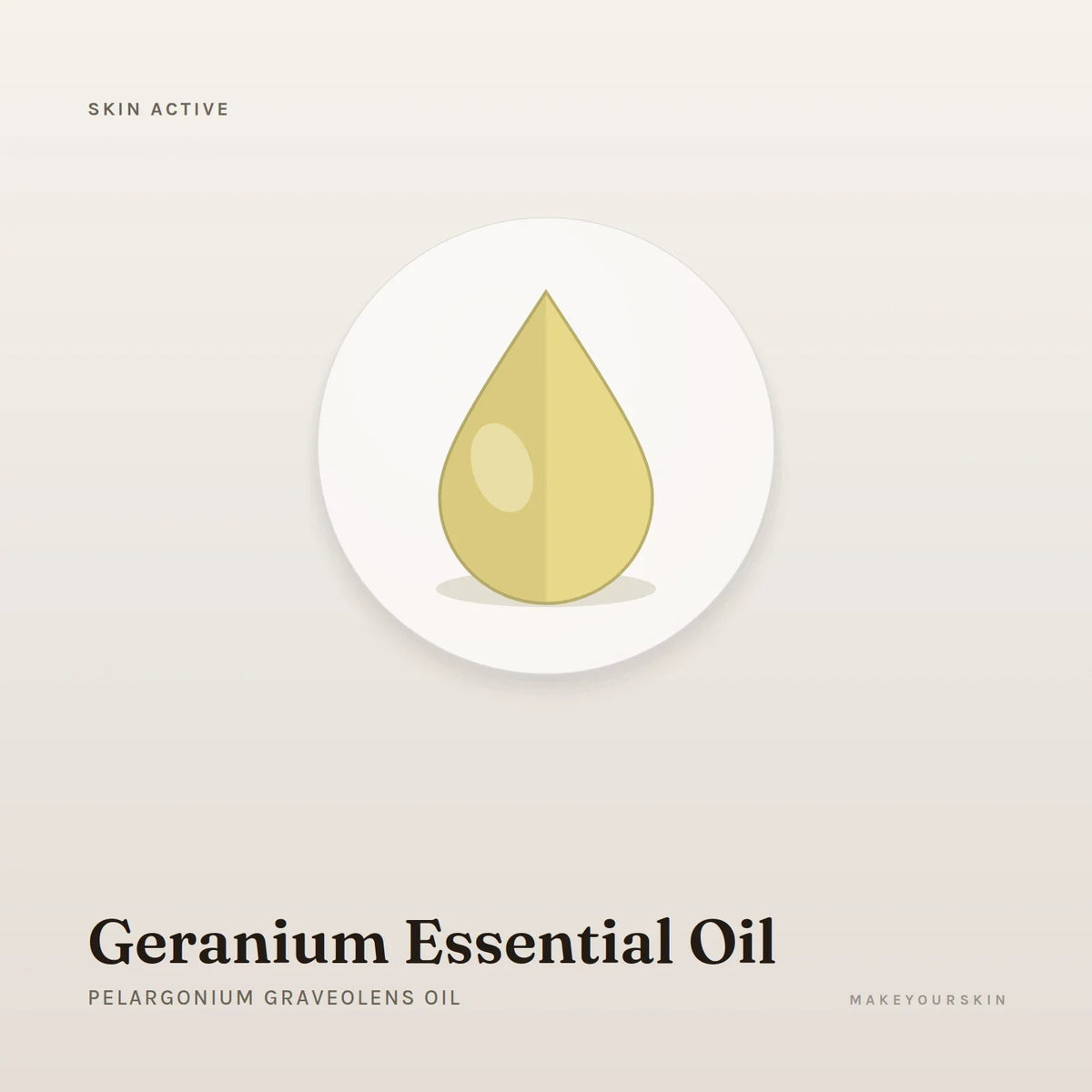 Geranium Essential Oil (Pelargonium Graveolens Oil) — oil, Global — MakeYourSkin