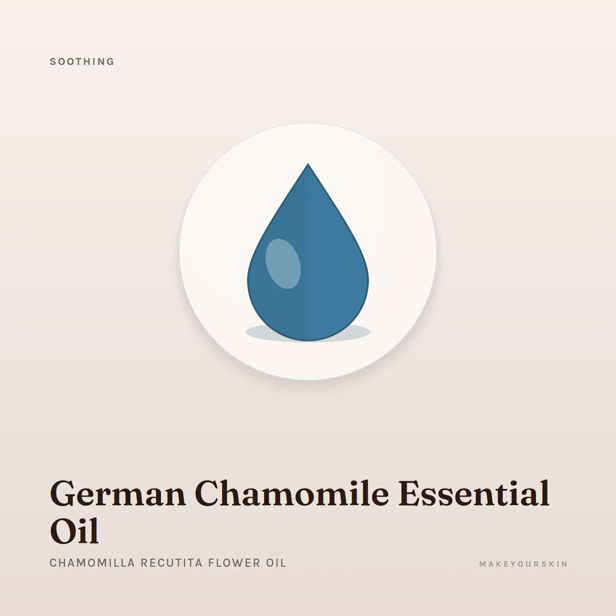 German Chamomile Essential Oil (Chamomilla Recutita Flower Oil) — oil, Global — MakeYourSkin