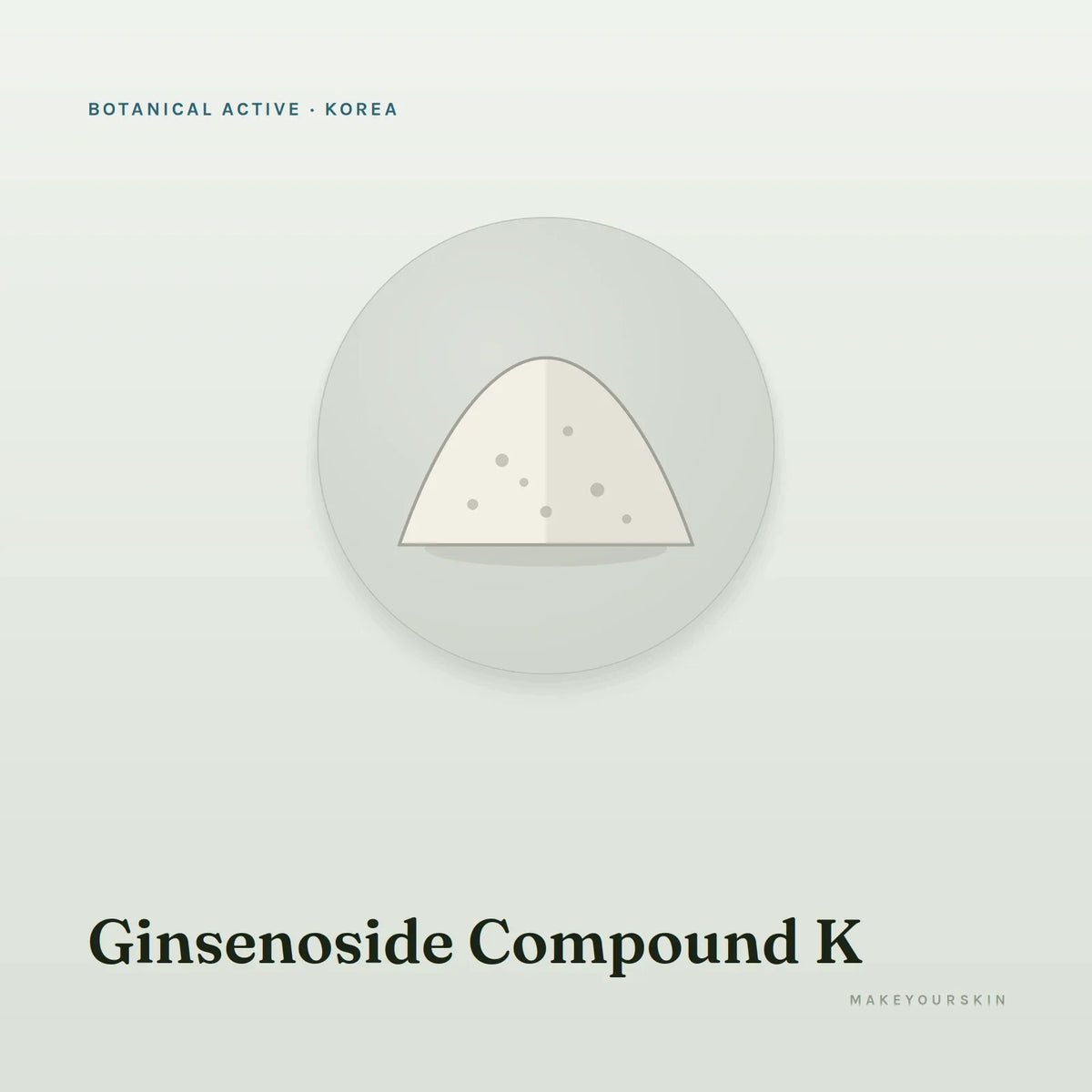 Ginsenoside Compound K — powder, Korea · K-Beauty — MakeYourSkin