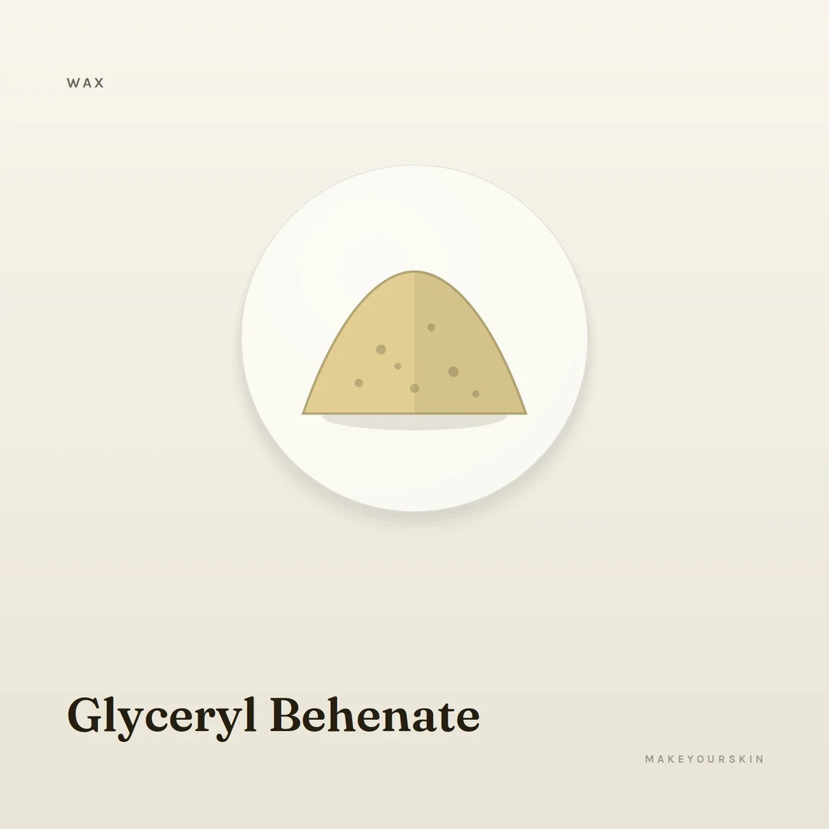 Glyceryl Behenate — powder, Global — MakeYourSkin