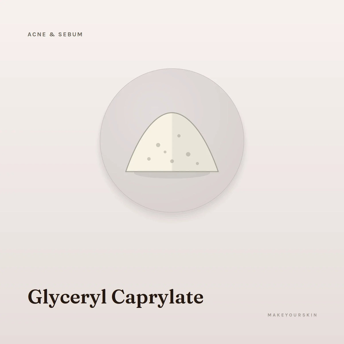 Glyceryl Caprylate — powder, Global — MakeYourSkin