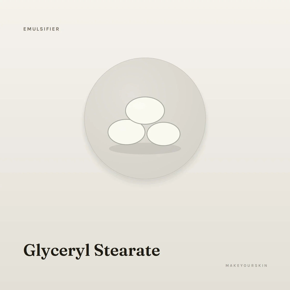 Glyceryl Stearate — wax / solid, Global — MakeYourSkin