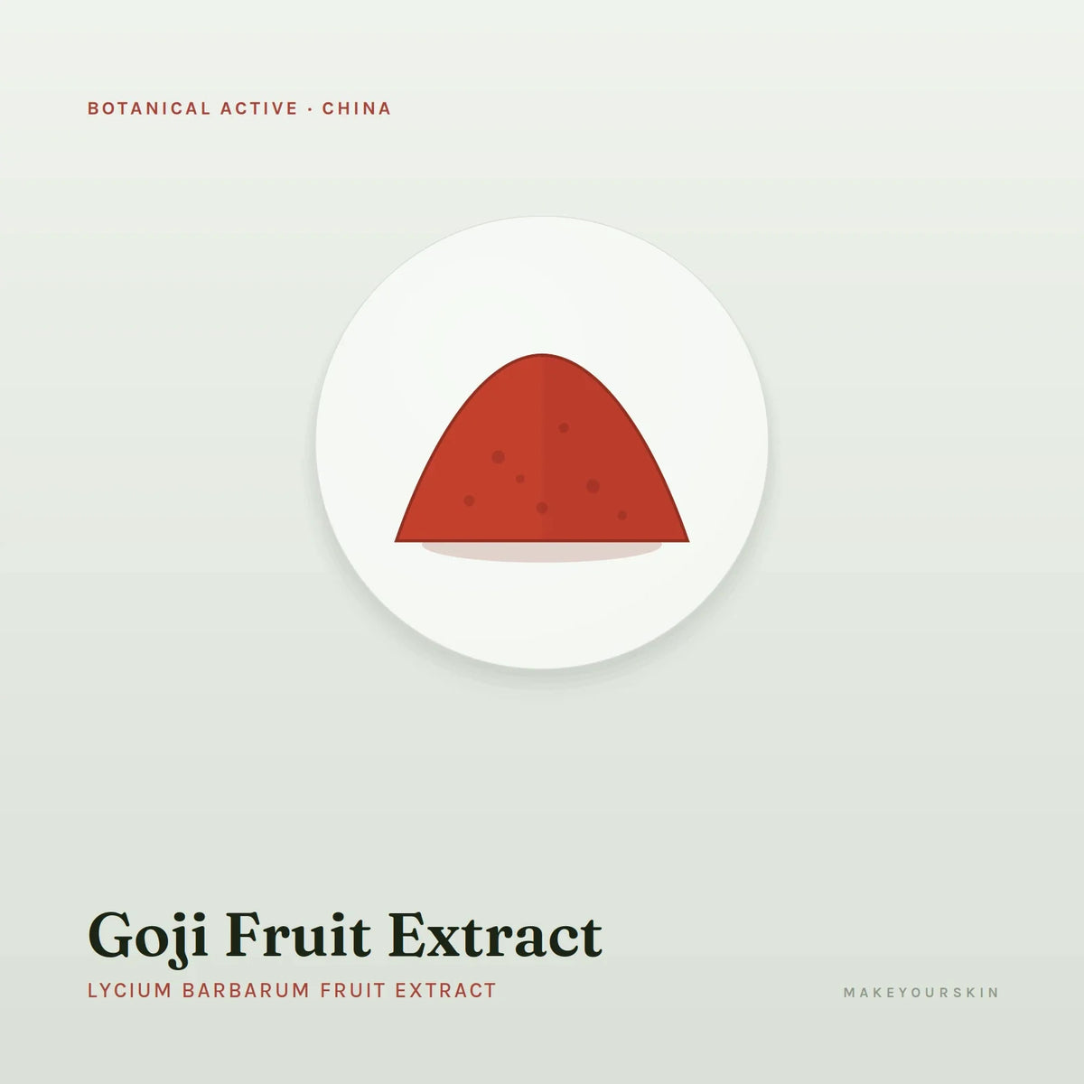 Goji Fruit Extract (Lycium Barbarum Fruit Extract) — powder, China · TCM — MakeYourSkin