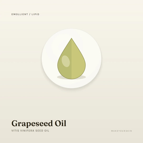 Grapeseed Oil (Vitis Vinifera Seed Oil) — oil, Global — MakeYourSkin