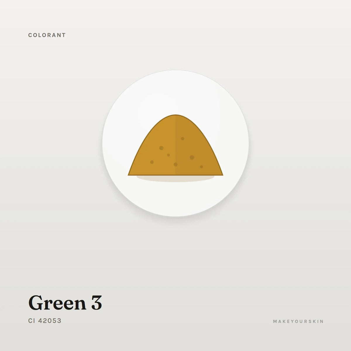 Green 3 (CI 42053) — powder, Global — MakeYourSkin