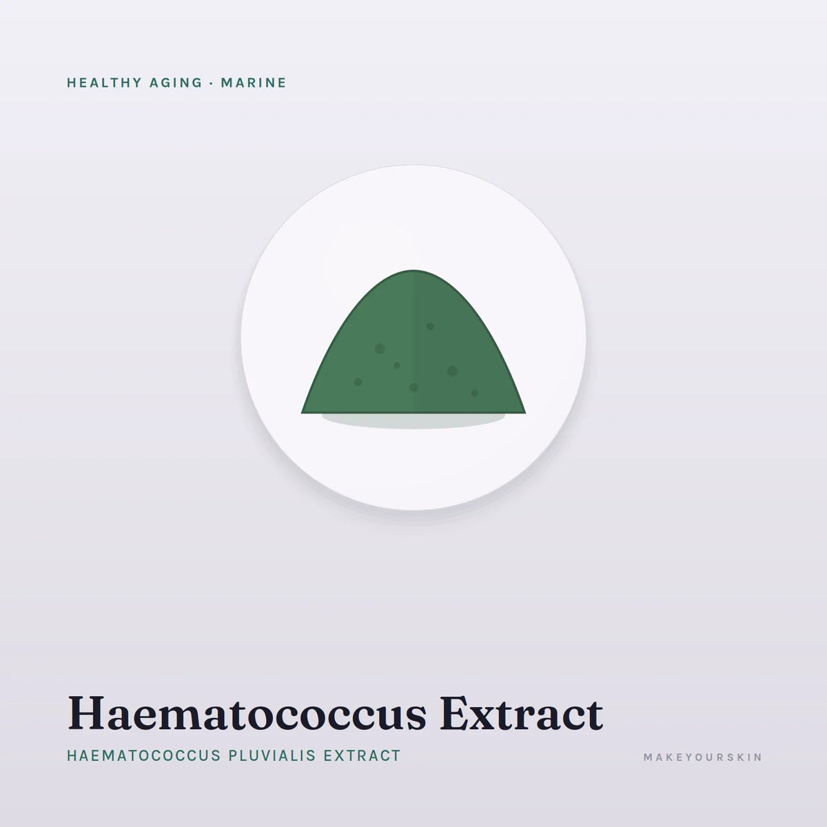 Haematococcus Extract (Haematococcus Pluvialis Extract) — powder, Marine · Algae — MakeYourSkin