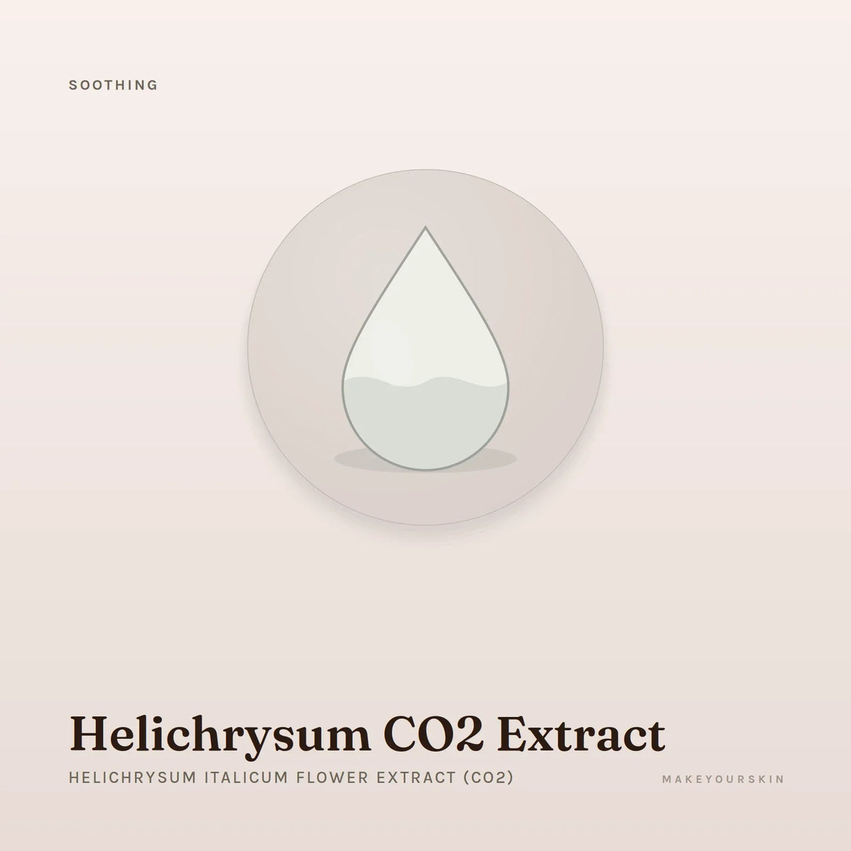Helichrysum CO2 Extract (Helichrysum Italicum Flower Extract (CO2)) — liquid, Global — MakeYourSkin