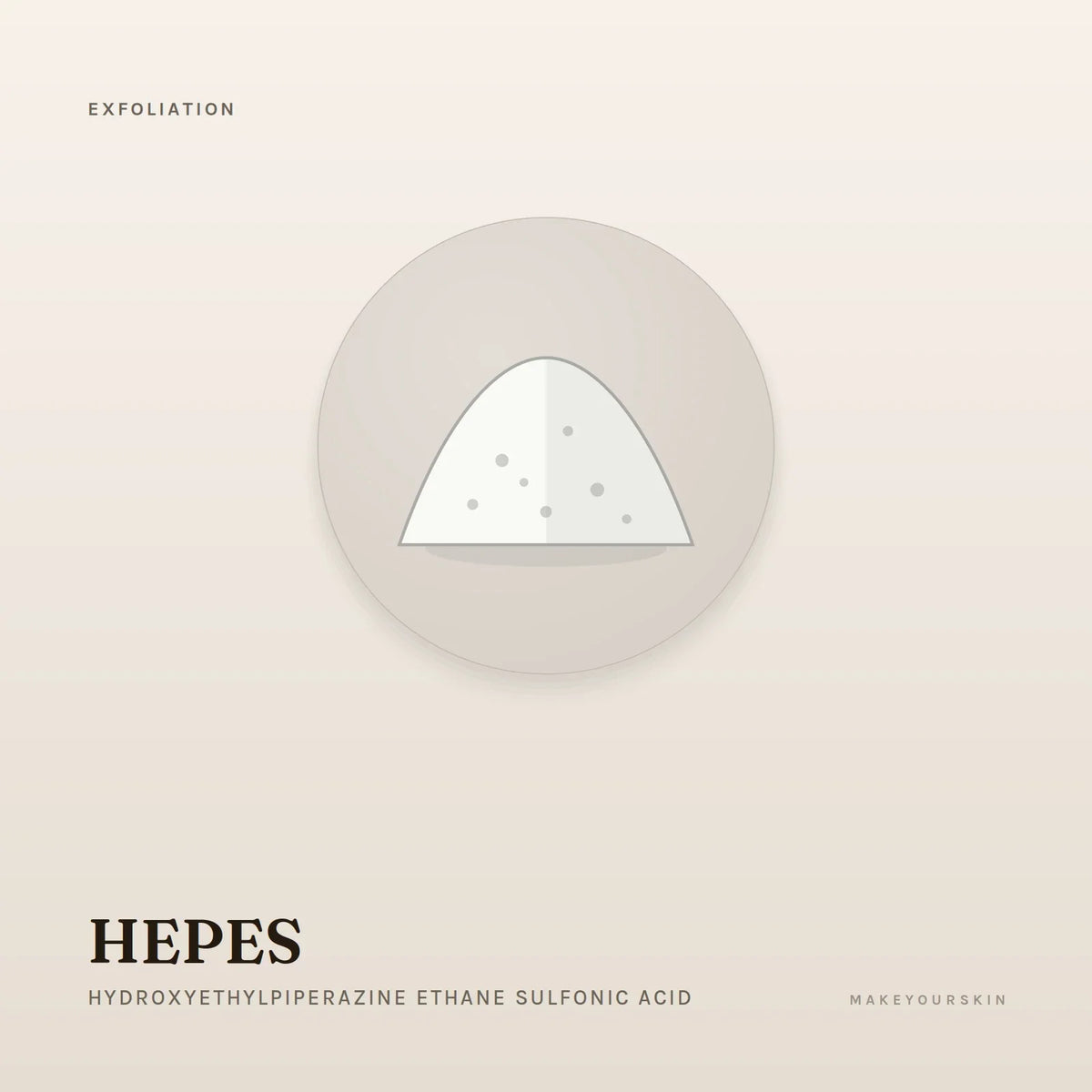 HEPES (Hydroxyethylpiperazine Ethane Sulfonic Acid) — powder, Global — MakeYourSkin