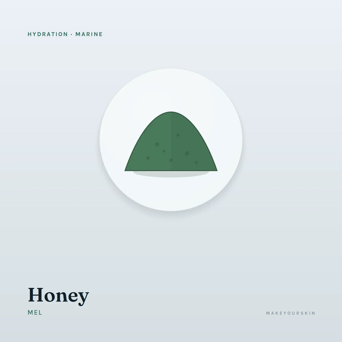 Honey (Mel) — powder, Marine · Algae — MakeYourSkin