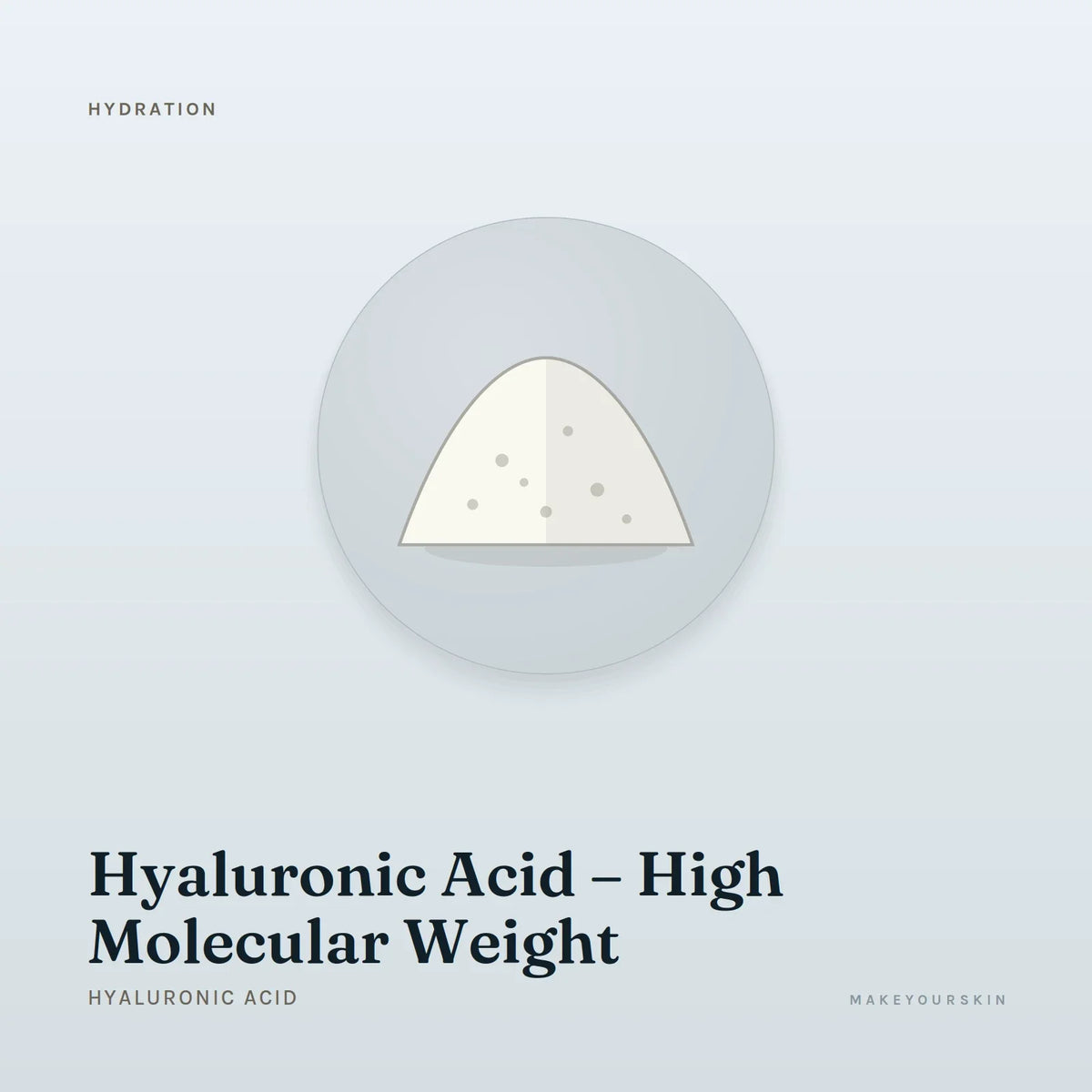 Hyaluronic Acid – High Molecular Weight (Hyaluronic Acid) — powder, Global — MakeYourSkin