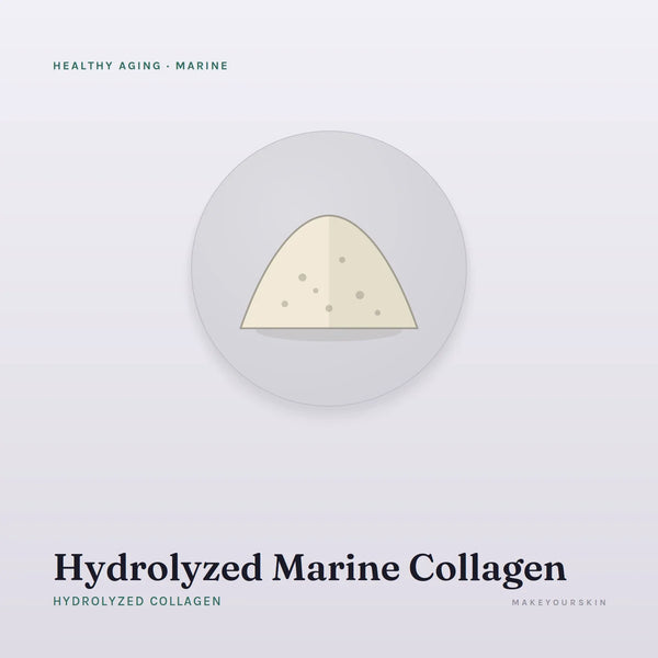 Hydrolyzed Marine Collagen (Hydrolyzed Collagen) — powder, Marine · Algae — MakeYourSkin
