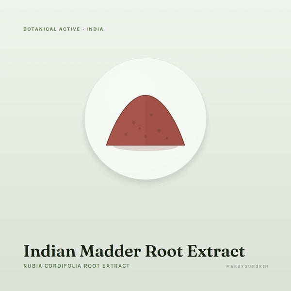 Indian Madder Root Extract (Rubia Cordifolia Root Extract) — powder, India · Ayurveda — MakeYourSkin