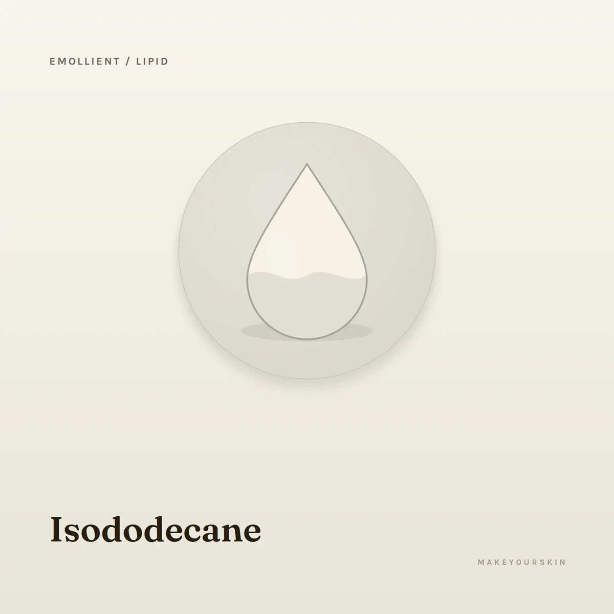 Isododecane — liquid, Global — MakeYourSkin